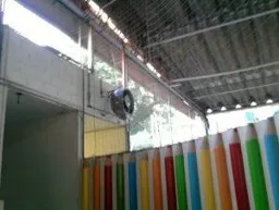 climatização para ginásio escolar